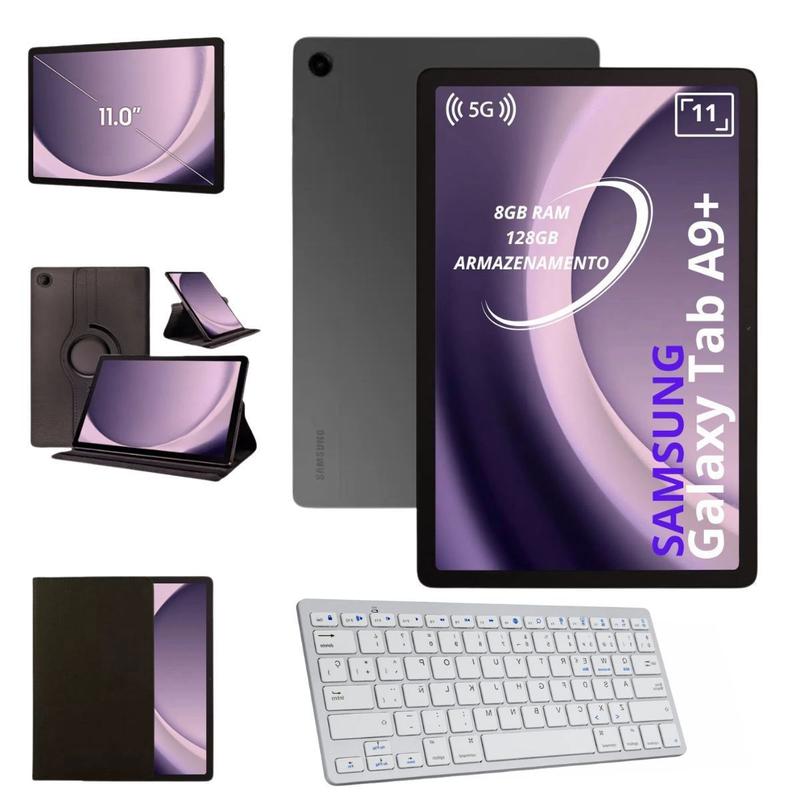 Tablet Samsung Galaxy Tab A9 Plus 128GB 8GB Chip 5g Com Teclado